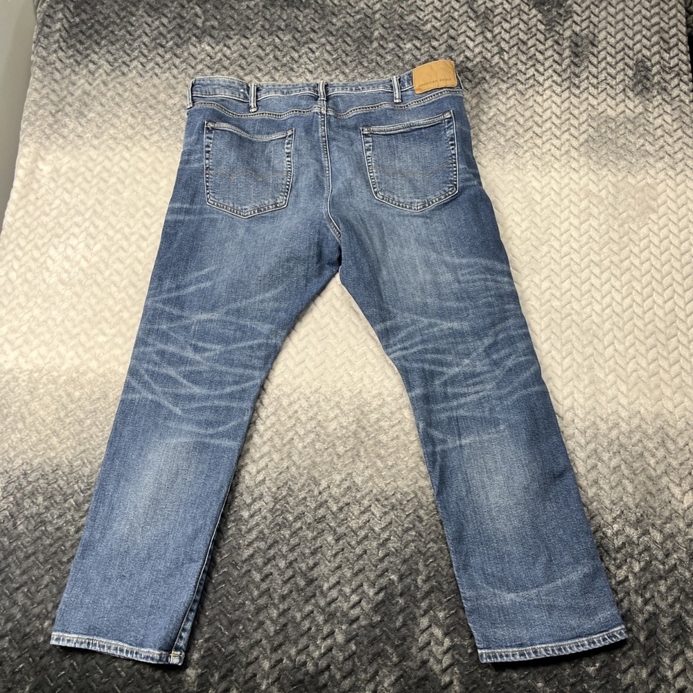 American Eagle Jeans Mens 40x30 Blue Flex Slim Straight Casual Stretch